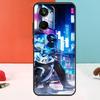 Неоновый Мотоциклист Для Realme 10 11 12 Pro Plus GT Neo5 C11 C30 C31 C33 C35 C25s C21Y C51 C55 C53 GT5 Pro Чехол
