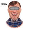 Winter Sports Face Covering Realistic Print Ski Mask for Winter, Old Man Balaclava Snowboarding Fleece Mask, Windproof Full Cover Neck Gaiter Outdoor