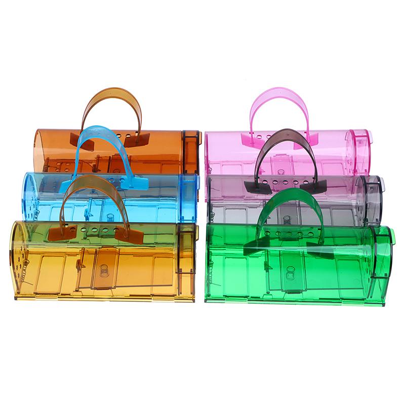 Умная самоблокирующаяся ловушка для мышей, безопасная, прочная, прозрачная бытовая ловушка для мышей