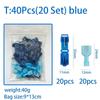 T Tap Wire Connectors, 60/40Pcs Self-Stripping With Nylon Fully Insulated Male Quick Disconnect Splice T Type Electrical Wire