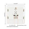 Цифровой кухонный термометр с щупами для мяса/барбекю, измеритель температуры продуктов с таймером