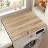 50X60cm Washing Machine Cover Light Wood Grain Countertop Protector  Kitchen Countertop