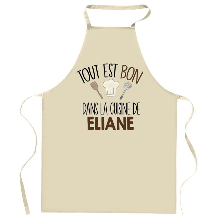 Tablier de cuisine - Planetee - Motif bretonne - Coton résistant - Impression France durable