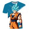 2026 Стильная летняя мужская футболка Dragon Ball Super Повседневная Аниме Дети
