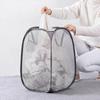 Выдвижная сетчатая корзина для белья, корзина для белья, складная корзина для хранения грязной одежды, корзина для хранения большой емкости