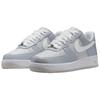 Nike Air Force 1 07 LV8 Wolf Grey Patent мужские кроссовки белые Vast-Grey HV9405-001