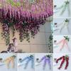 Multicolor Artificial Flower Vine 3 Fork Hanging Rattan Flower Silk Flower String Home Decoration