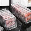10Pcs Clear Press On Nail Organizer Case For Nail Art Business And Salon Storage False Nail Display Acrylic Box
