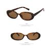 Ретро Маленькие Овальные Солнцезащитные Очки Женские Модные Черные Солнцезащитные Очки Модные Оттенки Женские Очки Uv400