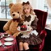 Кафе Лолита Сладкий Аниме Костюм Женский Набор Платья для Ролевых Игр с Ободком