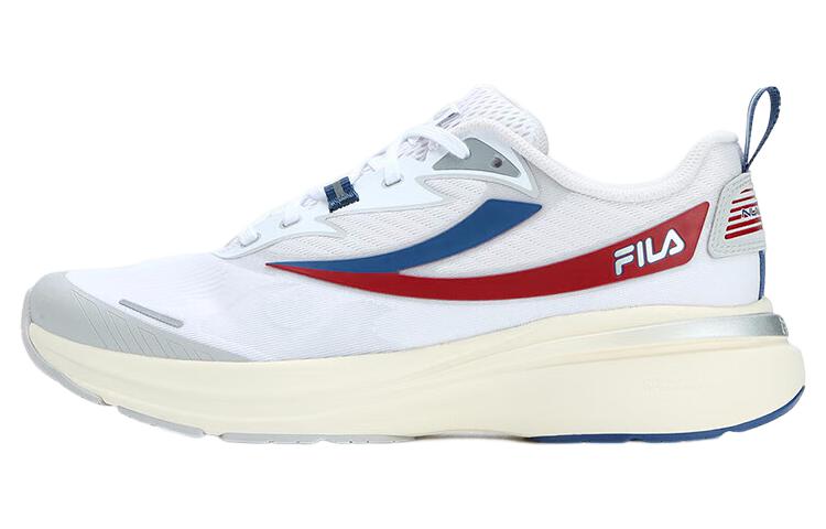 Men's Sneakers FILA NUVOLE Abrasion Resistant Low top Running Shoes Men's White Gray