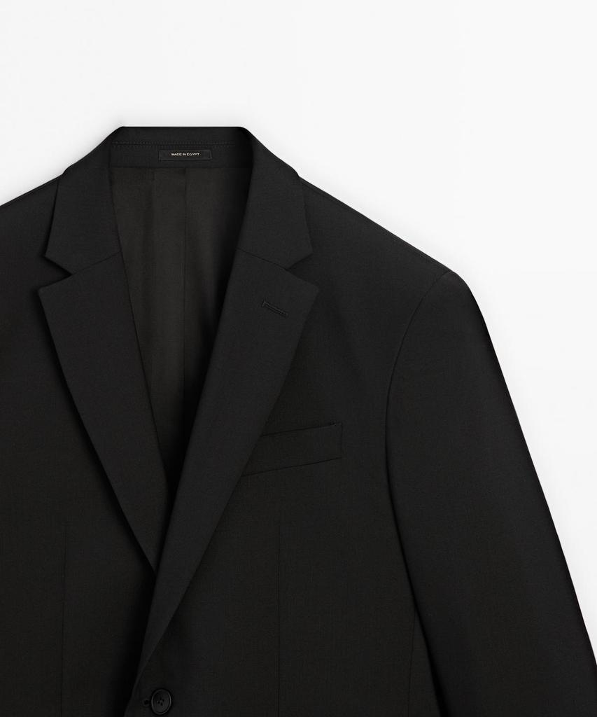 Пиджак Massimo Dutti из шерсти Cool Wool
