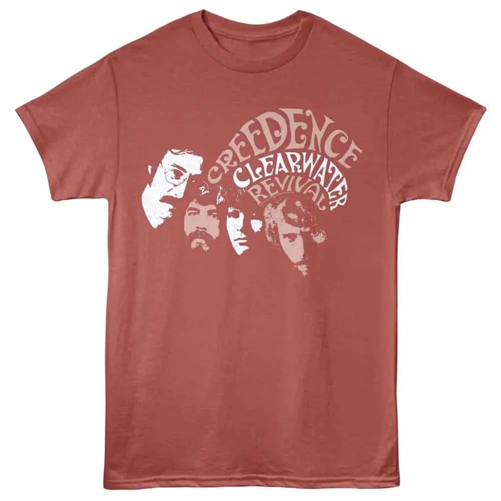 Creedence Clearwater Revival Pendulum Faces Мужская футболка