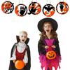 Halloween Wooden Hanging Ornaments Bat Pumpkin Black Cat Hollow Out Ornaments for Indoor Outdoor Decor