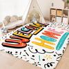 Sweet Home Welcome Floor Mat Floor Mat Soft Flannel Non-Slip Door  Rug for Living Room
