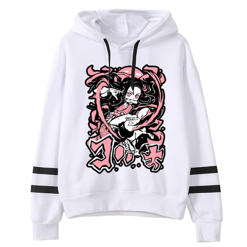 Anime Demon Slayer Hoodie Kamado Tanjirou Kamado Nezuko Printed Hoodies Hooded Sweatshirts Tops Pullovers