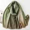 180*88cm Gradient Color Gold Foil Wrap Scarfs for Women Fashion Hijab Shimmer Sparkle Womens Scarves Bling Bling Shawls Cotton Feeling Shawl Scarf