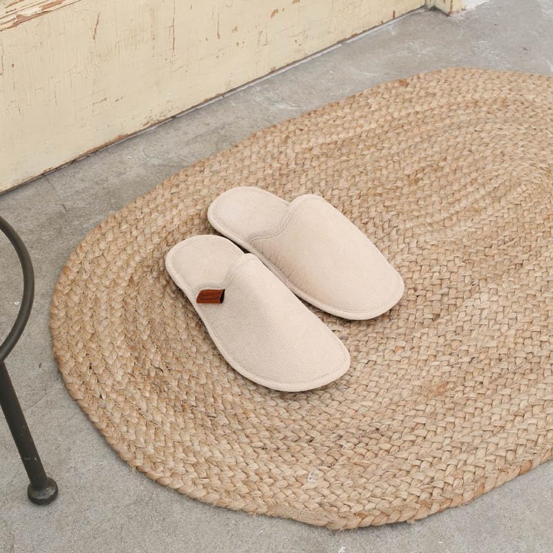 Slippers CORDUROY SLIPPERS EV GRAY [Dulton] 25~28cm