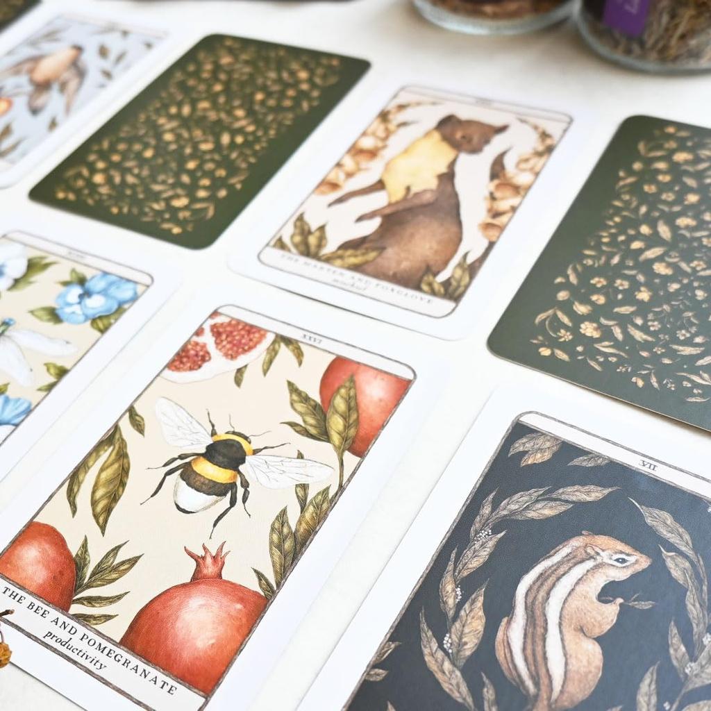 Oracle Cards Woodland Wardens Oracle Cards Japanese Version Affirmation Fortune Telling Japanese Manual Included I.I.J