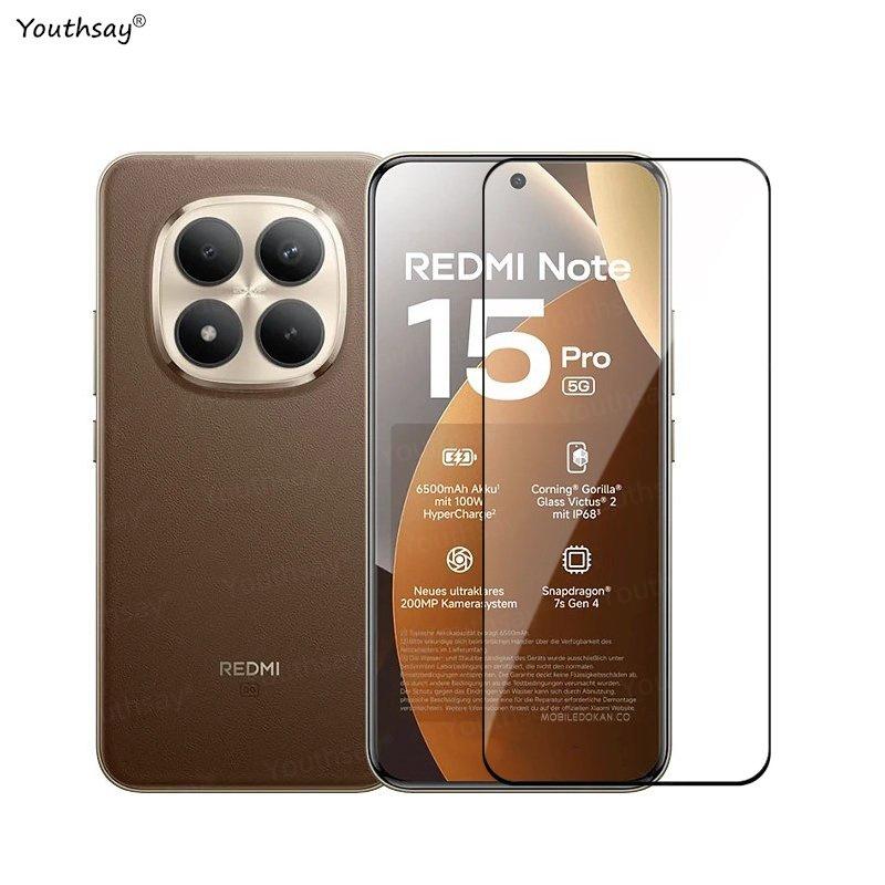 Для Redmi Note 15 Pro 5G Безпылевой Легкая Установка Защитное Стекло Для Redmi Note 15 Pro Полное Покрытие Закаленное Стекло Пленка для Телефона