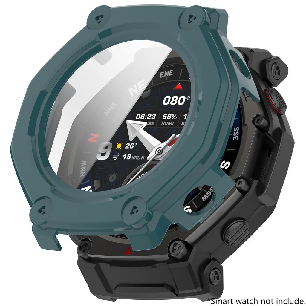 Закаленное Стекло Чехол для Amazfit T REX 3Pro 44мм Защитная Пленка для Экрана Жесткий PC Бампер Защитный Чехол для T-REX3Rro 48мм Аксессуары