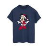 Disney Womens/Ladies Minnie Mouse Christmas Boyfriend T-Shirt