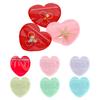 Muti-functional Heart Shaped Storage Bags Practical Self Sealing Heart Shaped Bagsfor Preserving and Presenting Jewelry