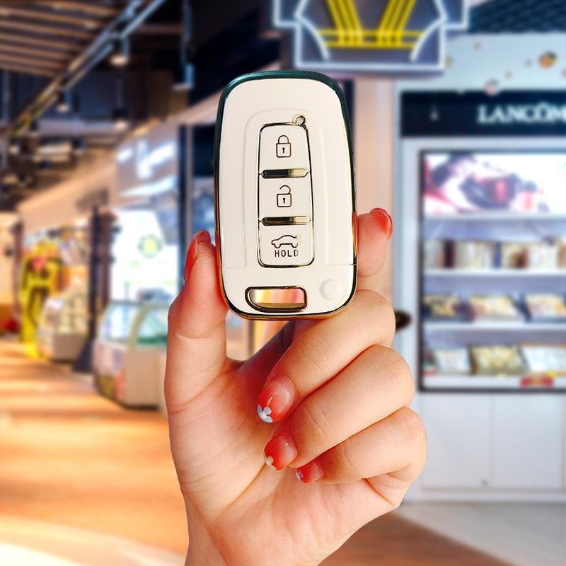 Чехол для ключа Hyundai ix35, Sonata 8, Elantra & Kia Sportage, K5/K3/K2 - Крышка корпуса пульта автомобиля