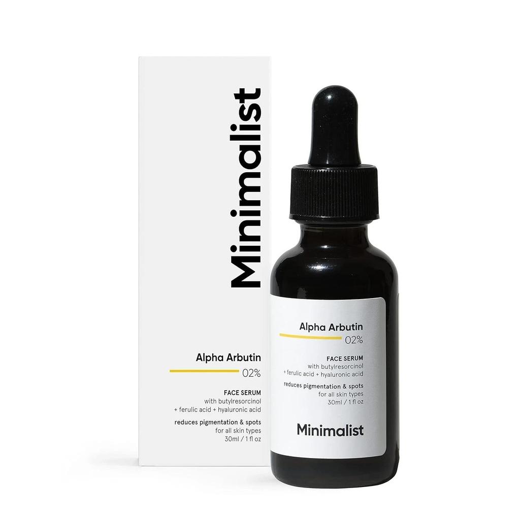 Minimalist 2% Alpha Arbutin Serum For Glowing Skin 30ml