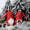 Christmas Decorations Forest Oldman Doll Standing Posture Faceless Doll Ornament