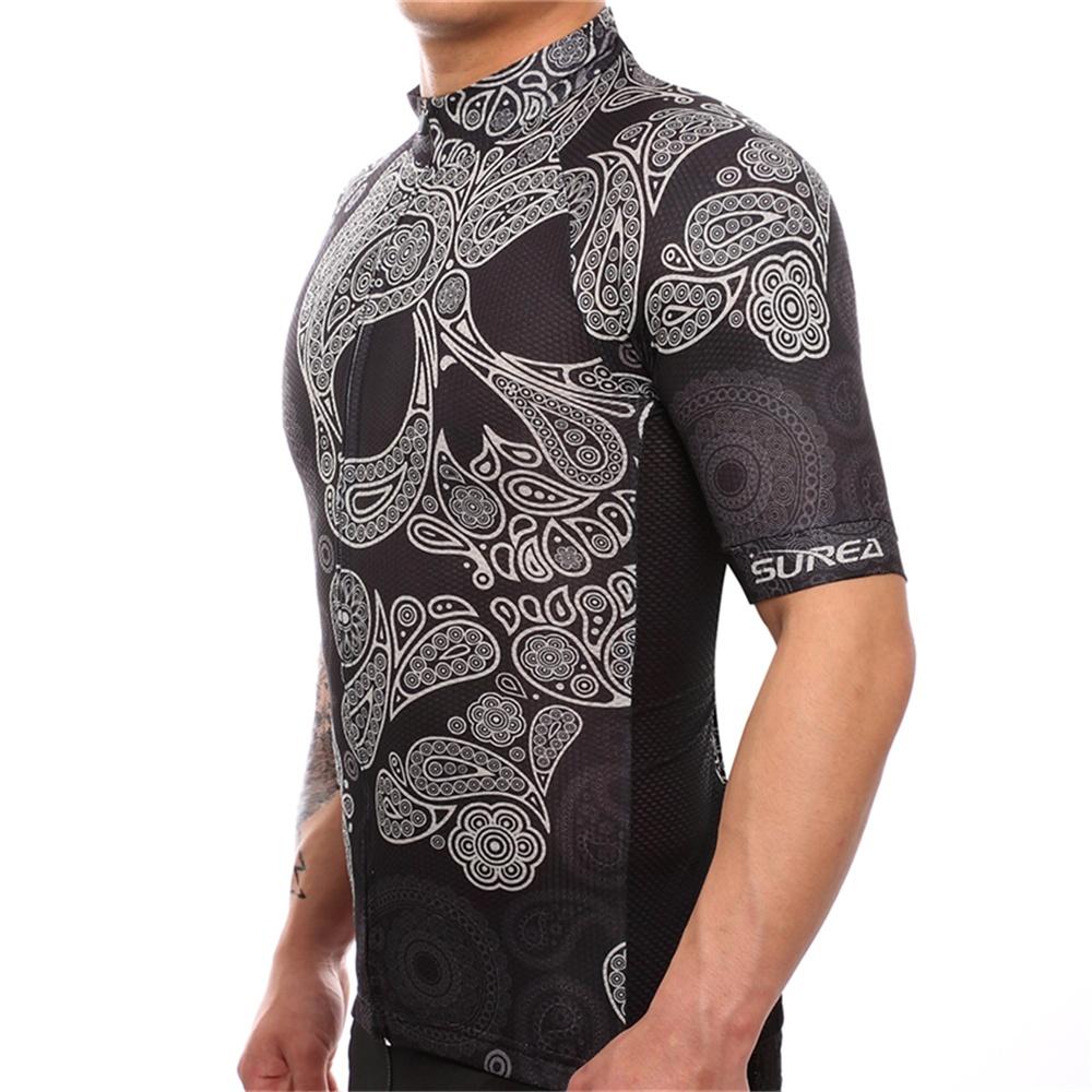 Летний комплект одежды для езды на велосипеде с короткими рукавами, мужские спортивные трикотажные костюмы, одежда для велосипеда