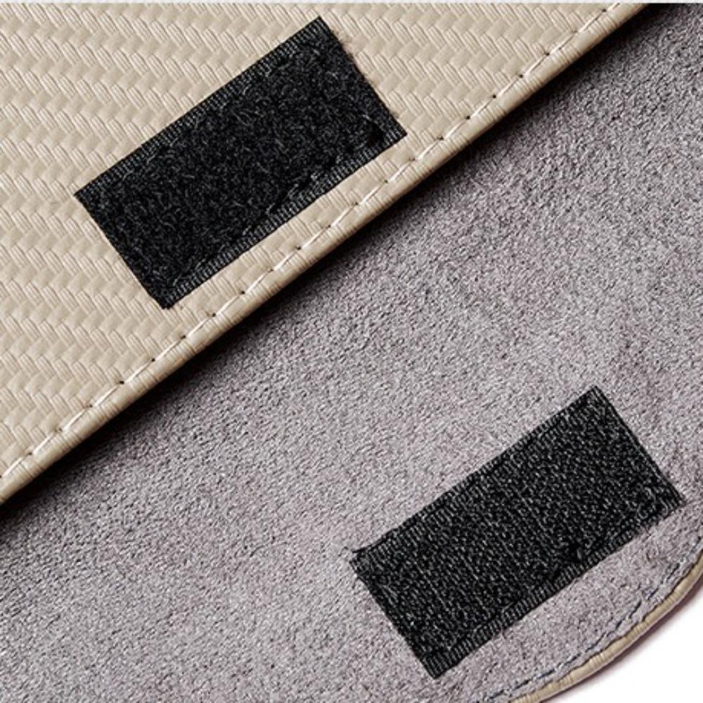 Universal Car Sun Visor Plate Tissue Box Carbon Fiber Tissue Holder New Napkin Holder Seat Back