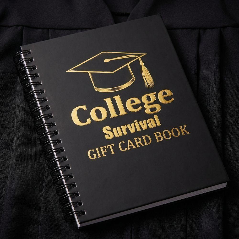 Double Spiral Binding Gift Card Notebook Vertical Coil Spiral-Bound Notebook Students
