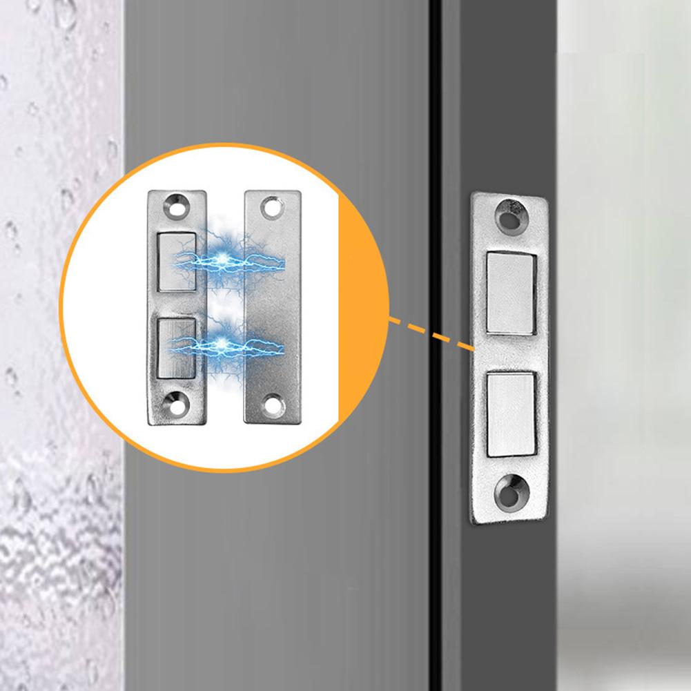 2шт магнитный дверной фиксатор защелка шкафа магнит дверной доводчик мебель шкаф для шкафа винт/наклейка невидимая магнитная присоска