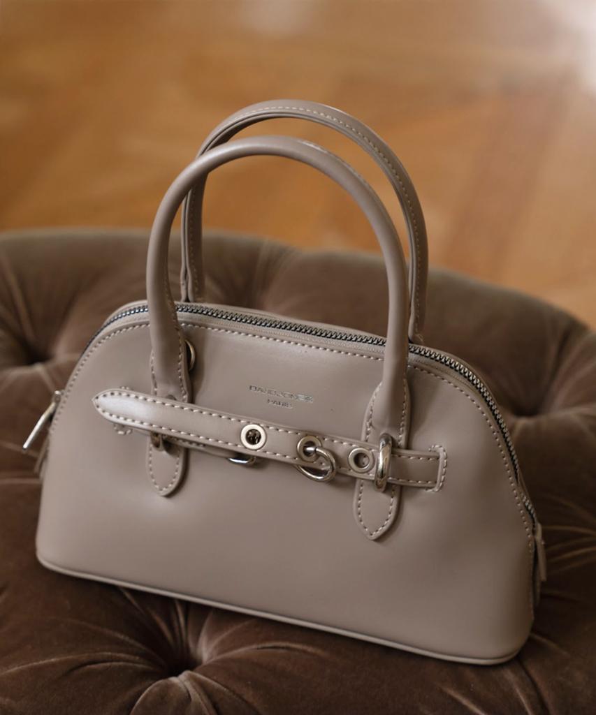 David Jones Le Mare 3-в-1 Мини-сумка-тоут с верхней ручкой и ремешком Кожаная_Оксфордский загар (Cm8265)