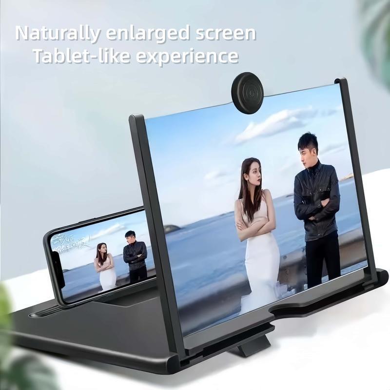 12" Mobile Phone Magnifier Ultra Hd Screen Magnifier For Easy TV Viewing Orientation For Landscapes Use Eye Protection 2026 New