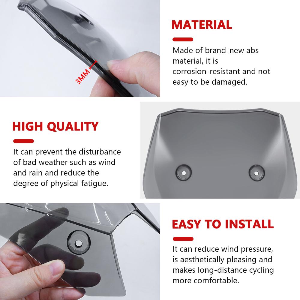 For Z900 2025 z900se Touring Windshield Wind Deflectors Visor Z 900 SE 2025 Motorcycle Windscreen Protection Cover