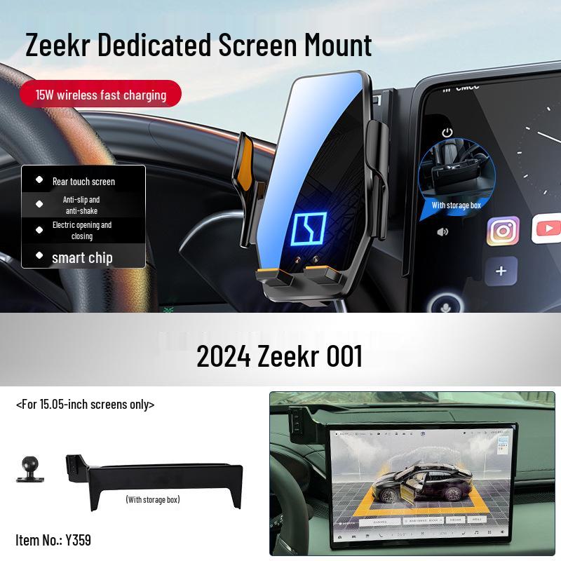 Автомобильные держатели для телефонов Zeekr: 25 моделей для 001, 007, 7X, 009 и MIX