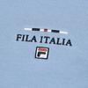Fila Наследие Мода Классический Простой Удобный Повседневный Универсальный Трикотажный Свитшот с Круглым Вырезом Мужской свитшот Небесно-голубой F11M548217FBU