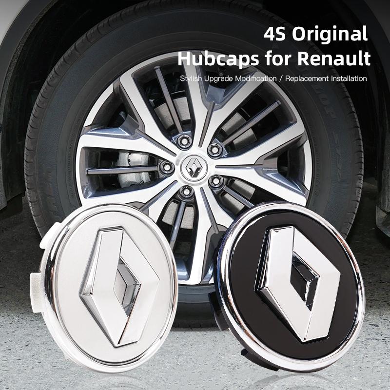 4Pcs 56mm Car Hub Cap Wheel Center Hub Accessories For Renault Clio Sandero Captur Megane R5 4 E-tech Scenic Austral Rafale QM6