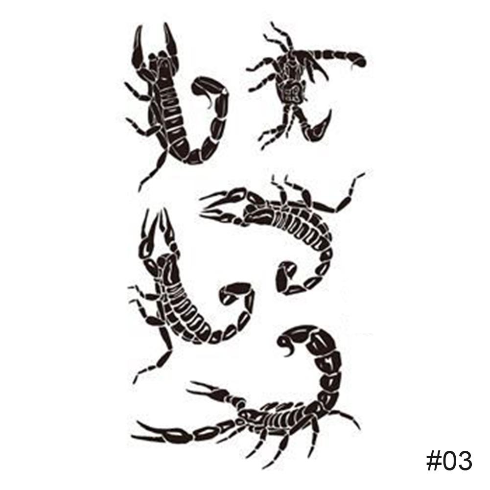 Простые черные маленькие свежие татуировки наклейки водонепроницаемые долговечные татуировки наклейки рука нога грудь боди-арт татуировки наклейки