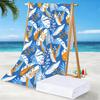 Direct Supply Of Marine Life Terry Printed Beach Towels, Microfiber Swimming Bath Towels
