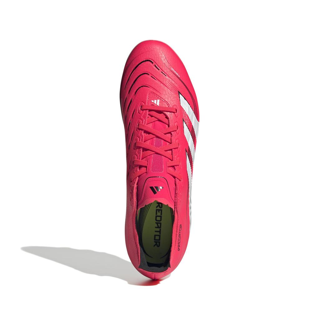 adidas Predator League Футбольные бутсы Унисекс Lucid Black Размер см HG/AG Шипы, Взрослый, NLH19, Красный/Обувь Белый/Core (ID3774), 27,0
