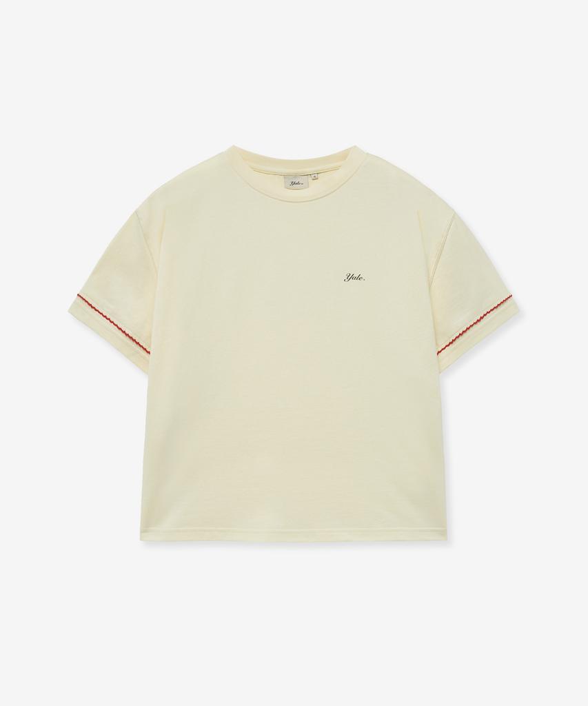 YALE Women'S Stitch Point T-Shirt_Yellow