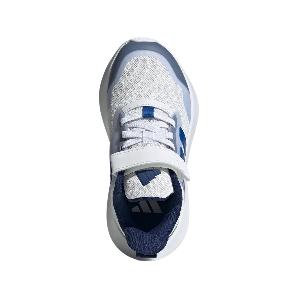 Adidas Fortarun Comfortable Versatile Non-Slip Low-Top Kids Running Shoes Kids Running Shoes White Blue IF4097