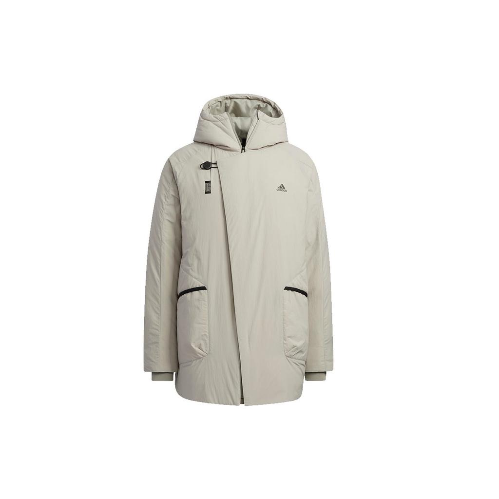 adidas Мужская пуховая куртка серии Wuji, серая, H23103