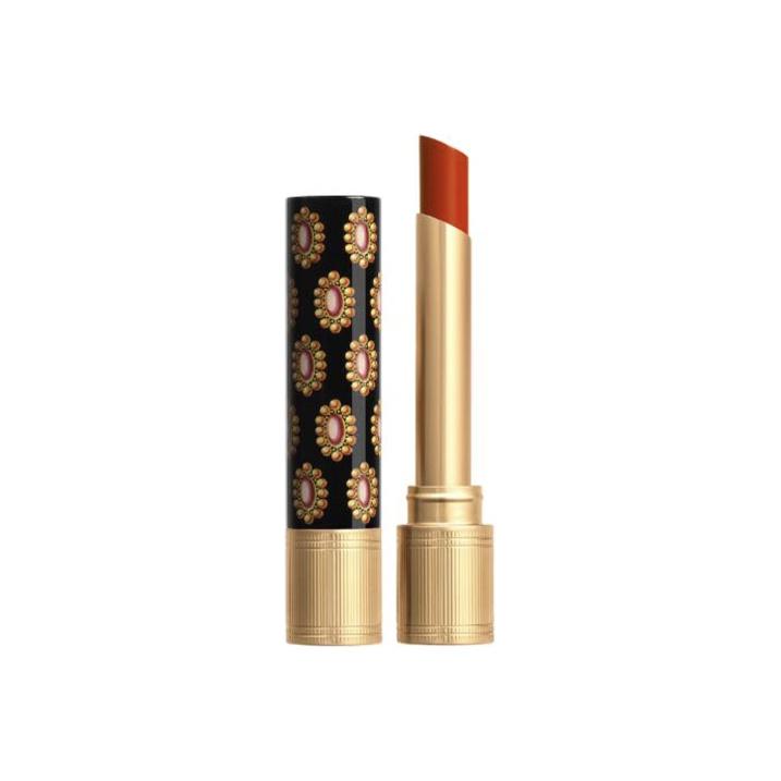 Gucci Блестящая помада Rouge De Beauté, Увлажняющая, Придающая объем, Стойкий блеск