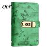 Portable Bill Receipt Holder Cash Budget Binder with Password Lock, 200 Transparent Money Personal Finance Ledger Saving Pockets, PU Leather