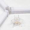 2-Pin LED Lamp Connector 110-240V Honeycomb Light Tube Connector Universal 2-Pin V/Y/I Connector