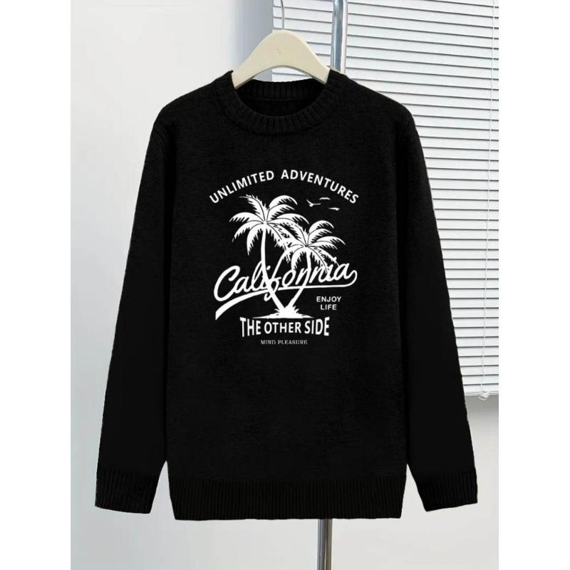 Unisex Classic Crew Neck Sweater, Soft Fabric